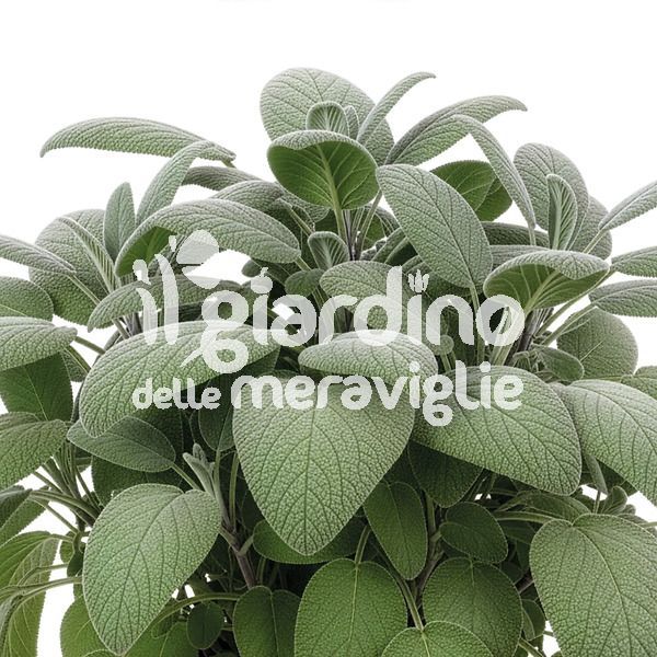 Salvia maxima a foglia larga